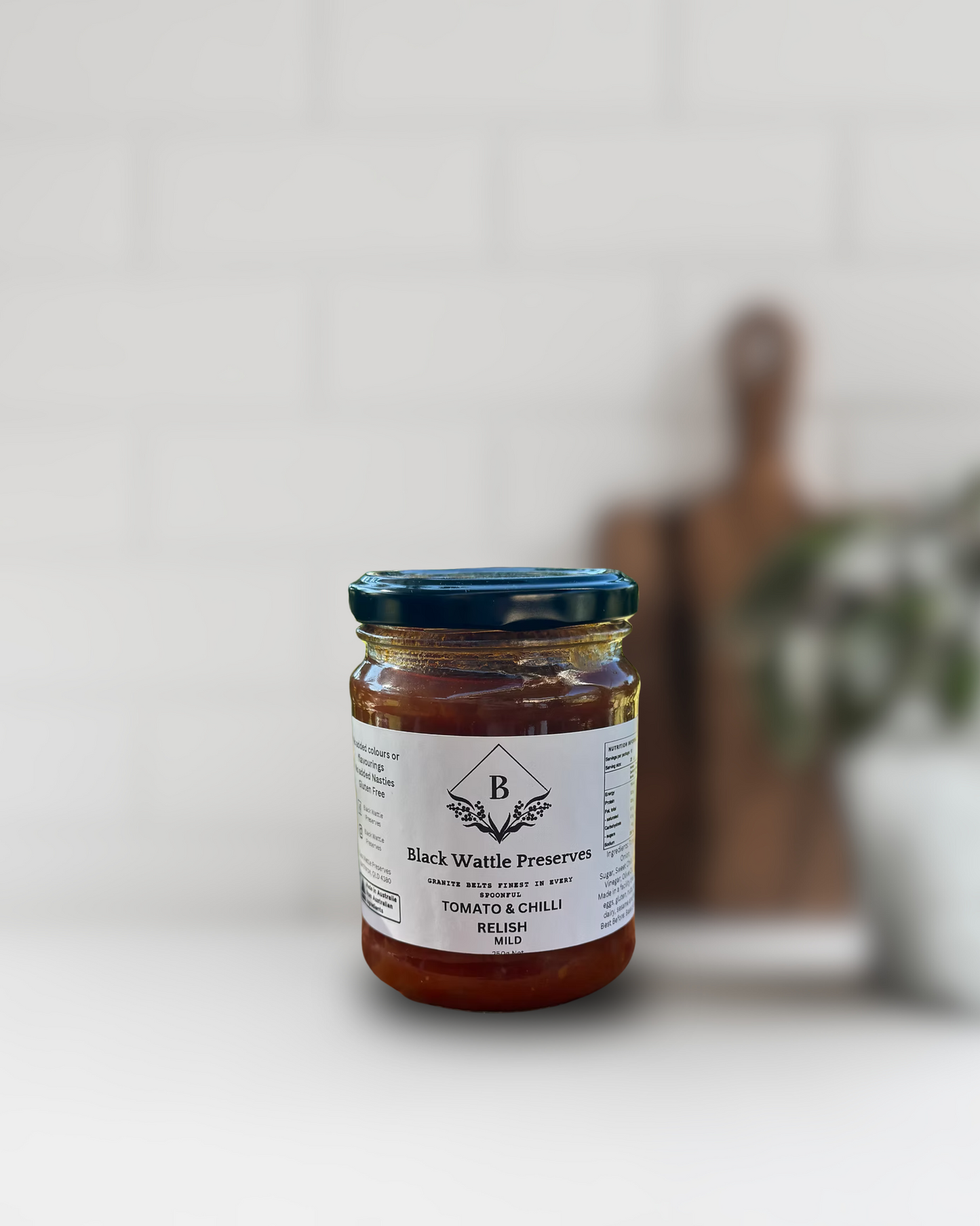 Tomato + Sweet Chilli Relish (MILD) 250g