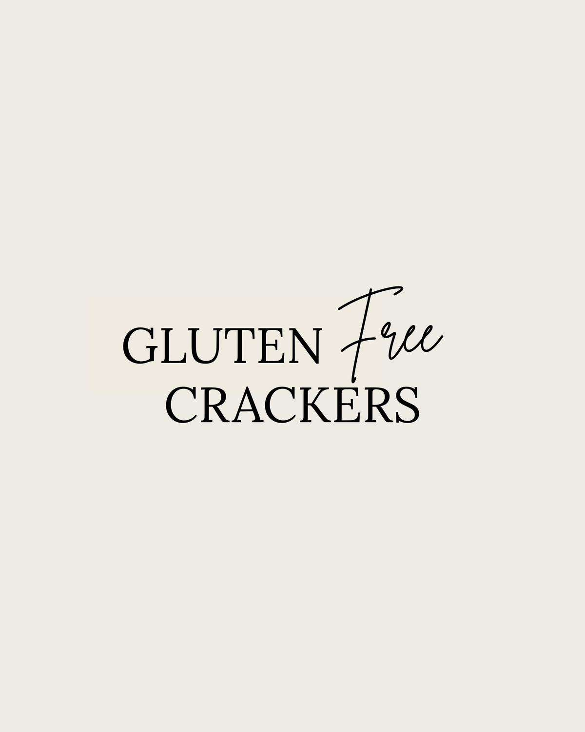 EXTRA GF CRACKERS X 2