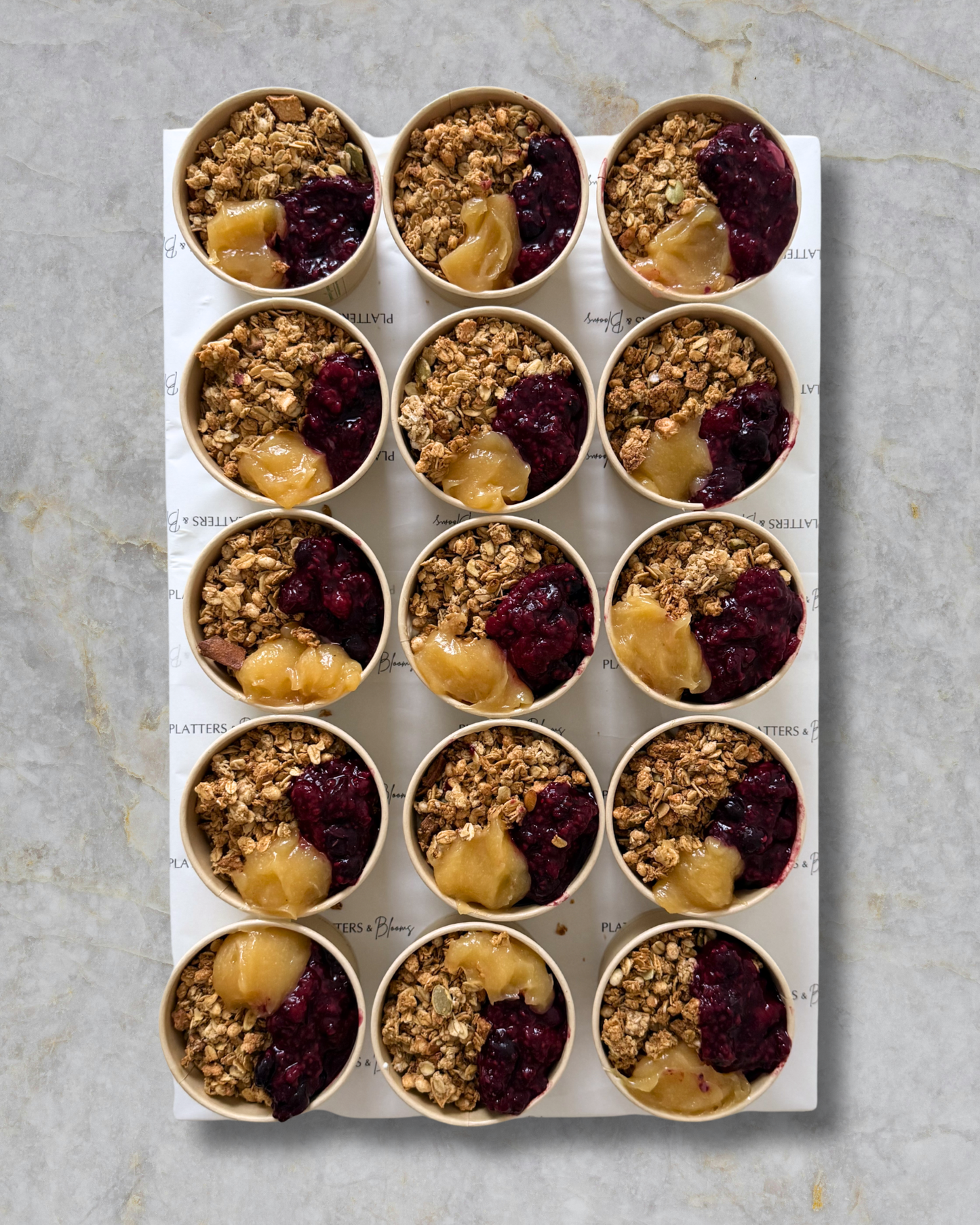 Granola + Yoghurt Platter Board