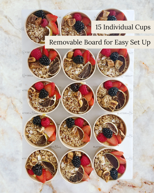 Granola + Yoghurt Platter Board