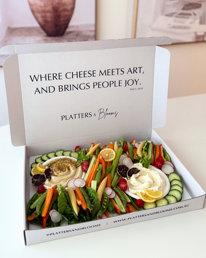Crudités + Dip Platter