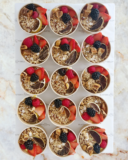 Granola + Yoghurt Platter Board