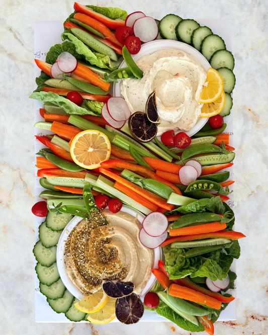 Crudités + Dip Platter