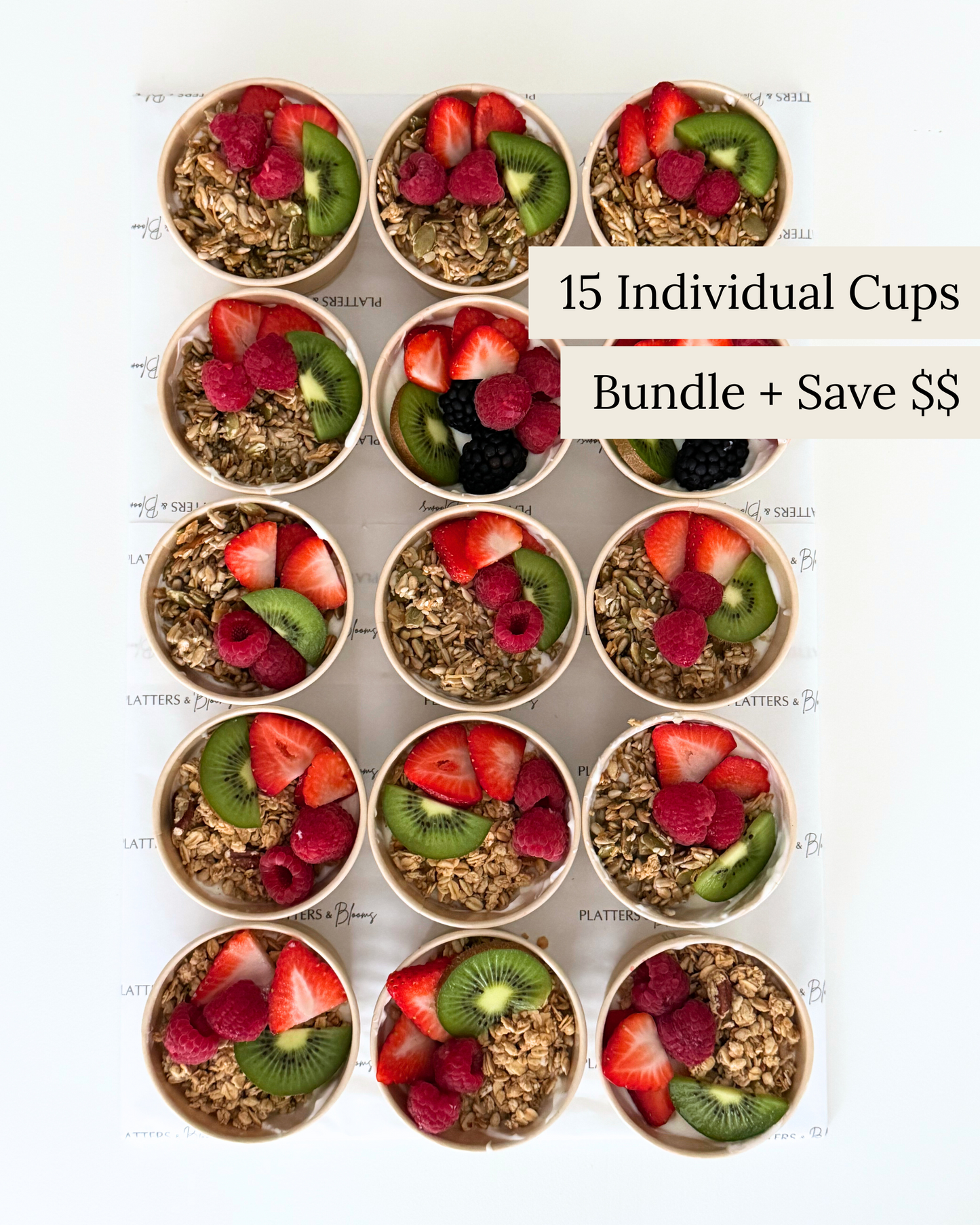 Granola + Yoghurt Platter