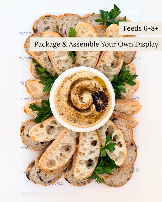 Fresh Bread + Dip Platter